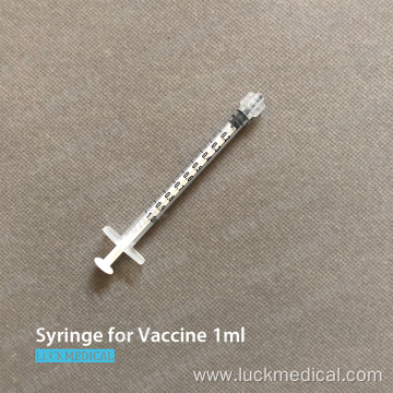 1CC Syringe Without Needle for Vaccine